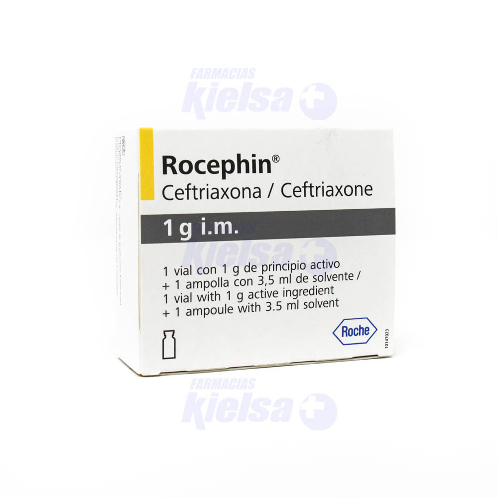ROCEPHIN 1G IM AMP/INY X1