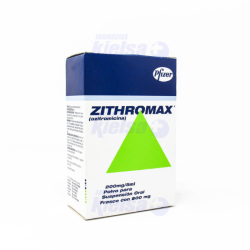 ZITHROMAX 600MG SUSP 15ML