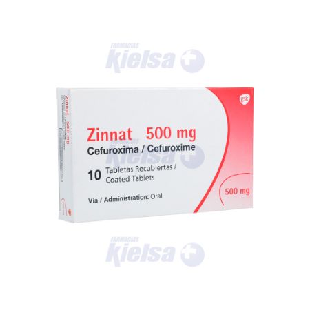 ZINNAT 500MG TAB X10