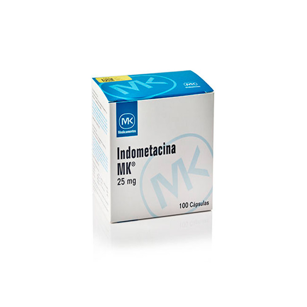 MK INDOMETACINA 25MG CAP X100