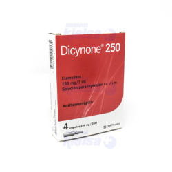 DICYNONE 250MG AMP X4