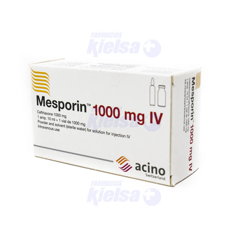 MESPORIN-1000 IV AMP/INY