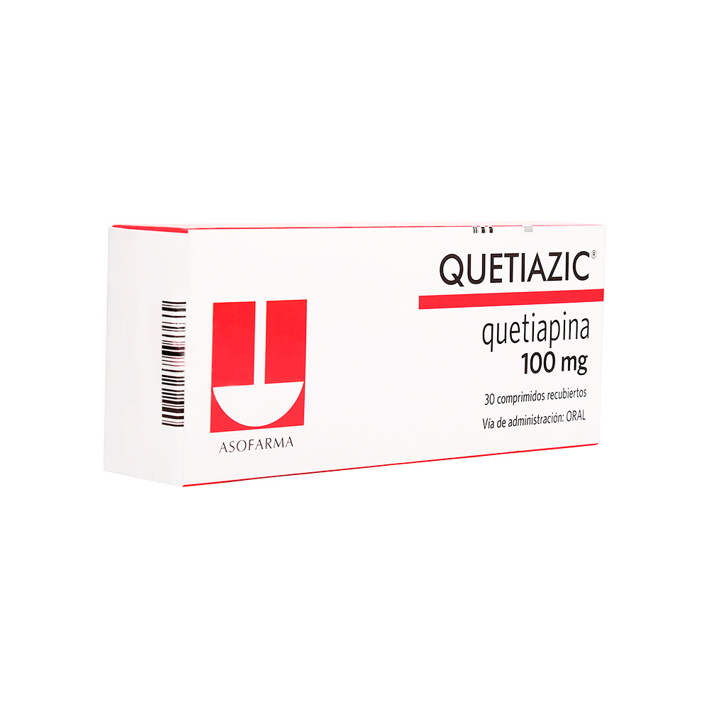 QUETIAZIC 100MG COMP X30