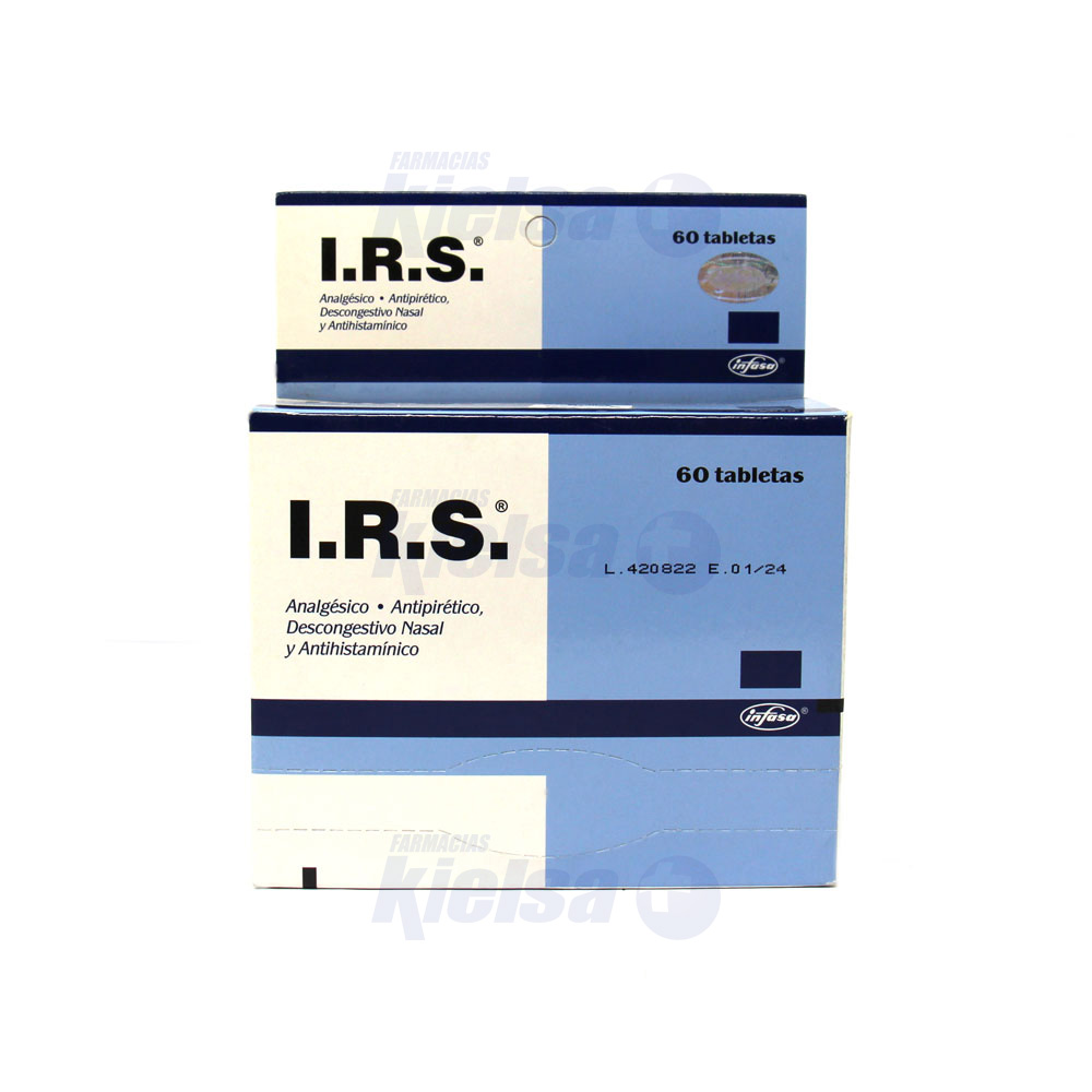 I.R.S 500MG TAB X60