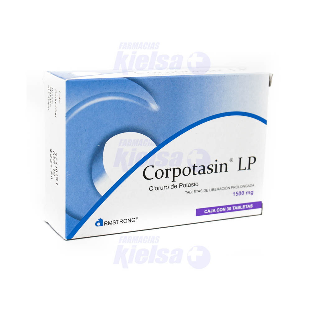 CORPOTASIN LP 1500MG TAB X30