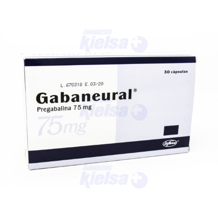 GABANEURAL 75MG CAP X30