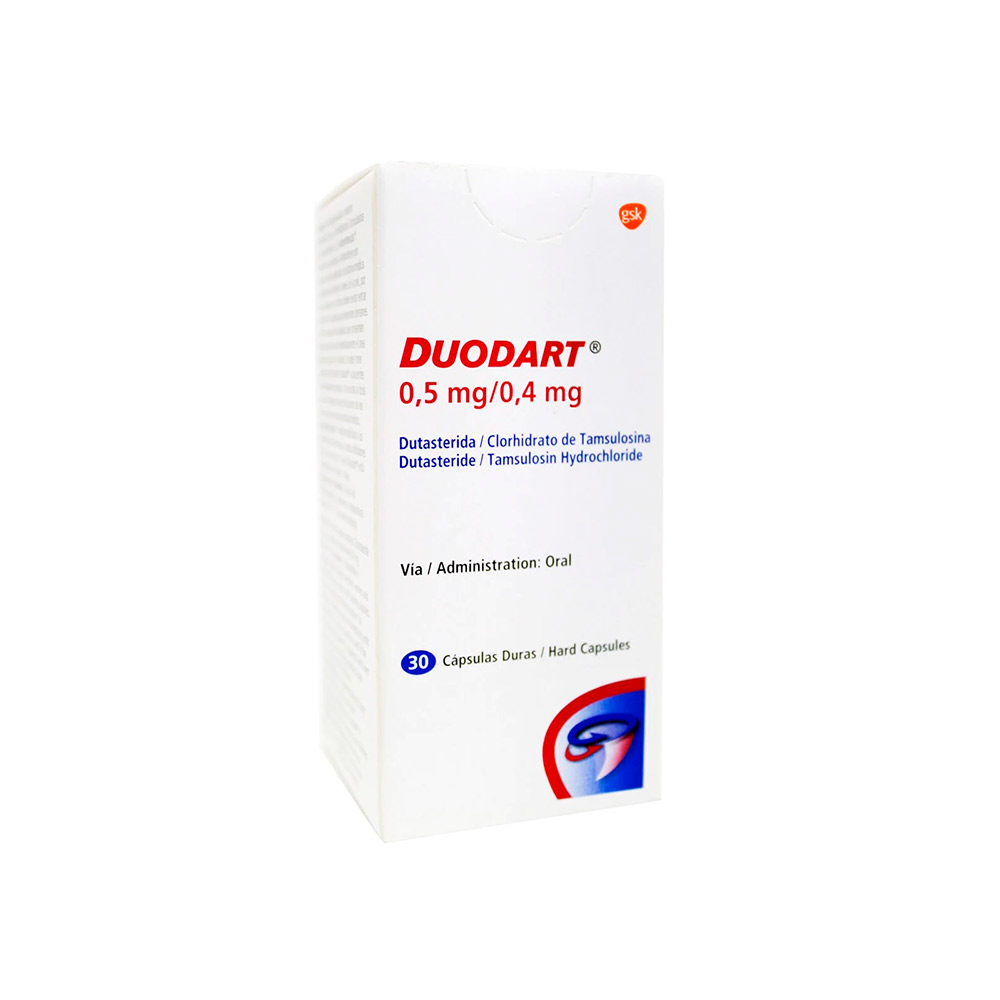 DUODART 0.5/0.4MG CAP X30