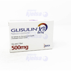 GLISULIN XR 500MG TAB X30