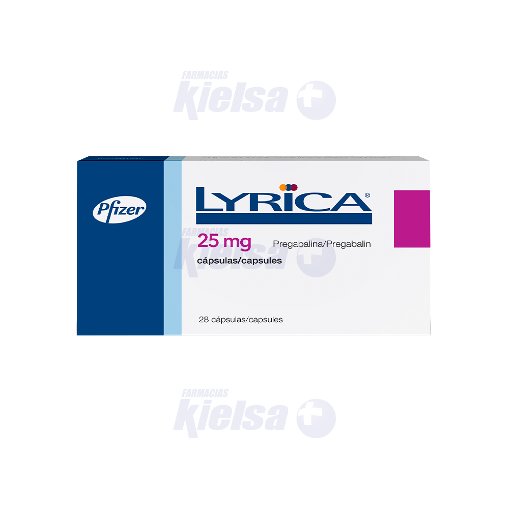 LYRICA 25MG CAP X28
