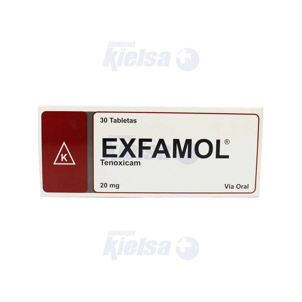 EXFAMOL 20MG TAB X30
