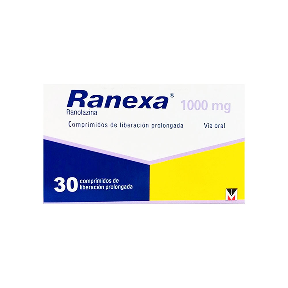 RANEXA 1000MG COMP X30