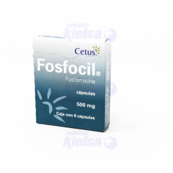 FOSFOCIL 500MG CAP X6