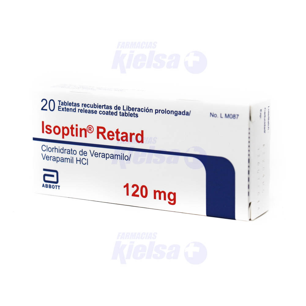 ISOPTIN RETARD 120MG GRAG X20