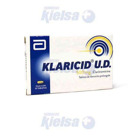 KLARICID UD 500MG TAB X10
