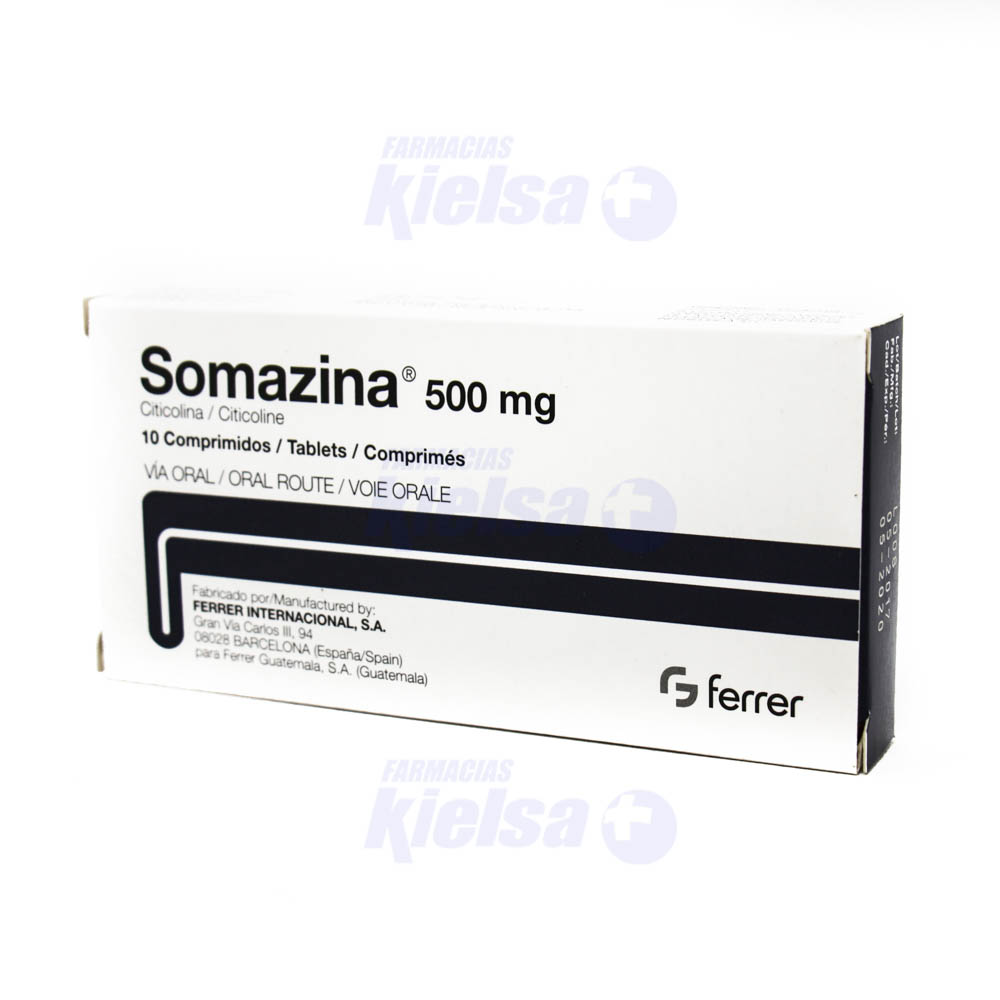 SOMAZINA 500MG COMP X10