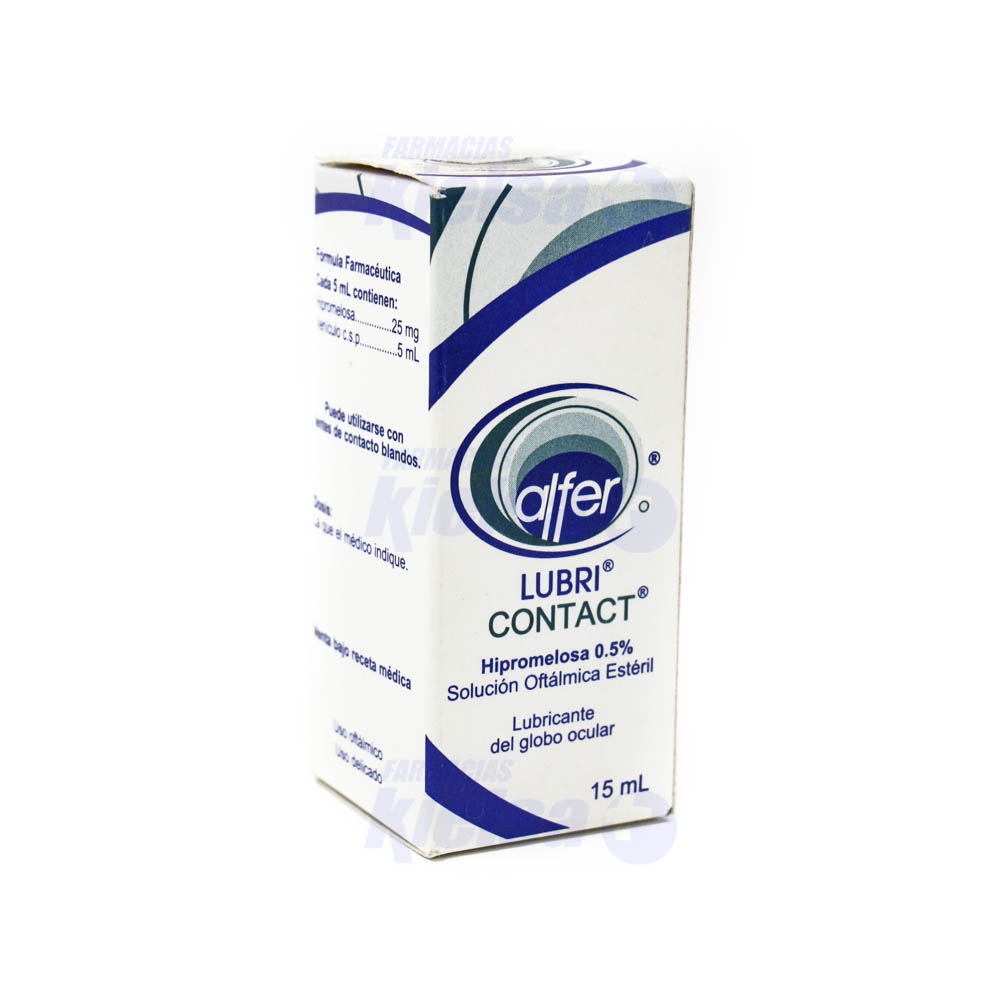 ALFER LUBRI CONTACT 0.5% COL 15ML