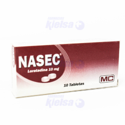 NASEC 10MG TAB X10