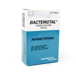 BACTERIOTAL 400MG TAB X20