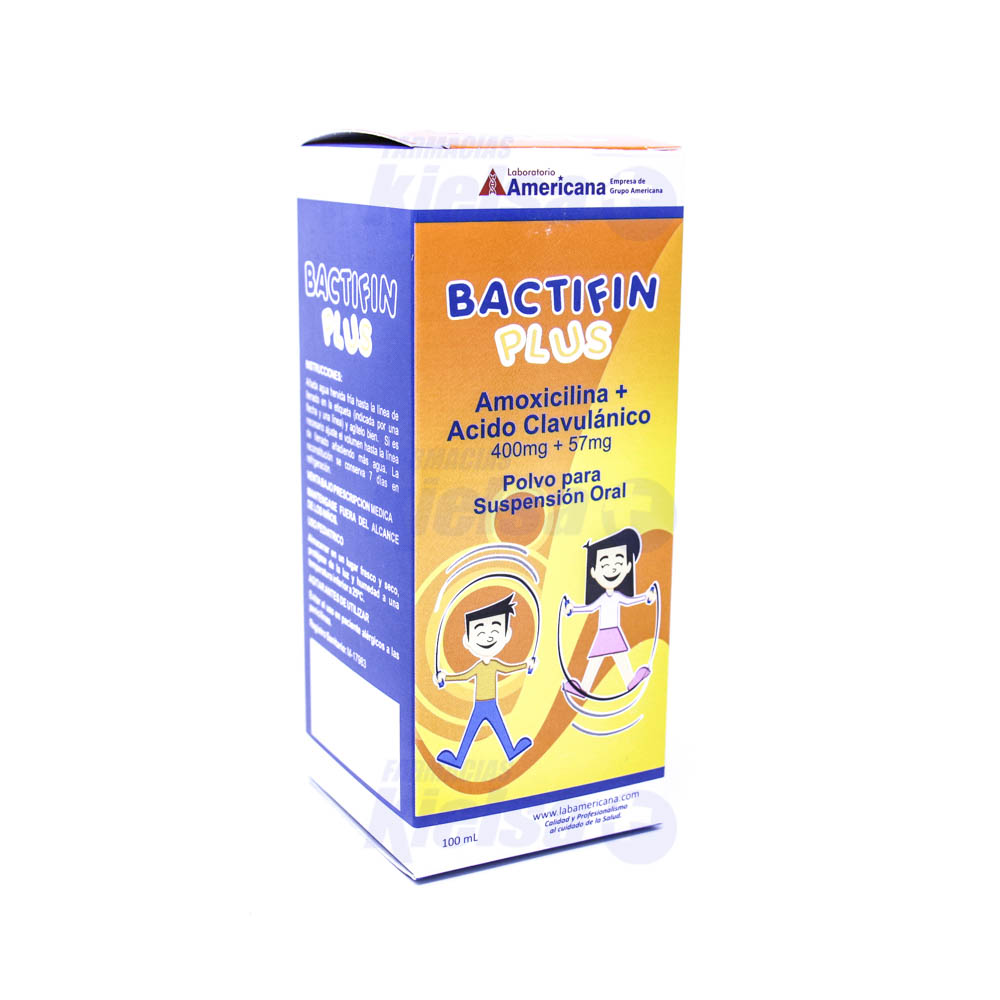 BACTIFIN PLUS 400MG SUSP 100ML