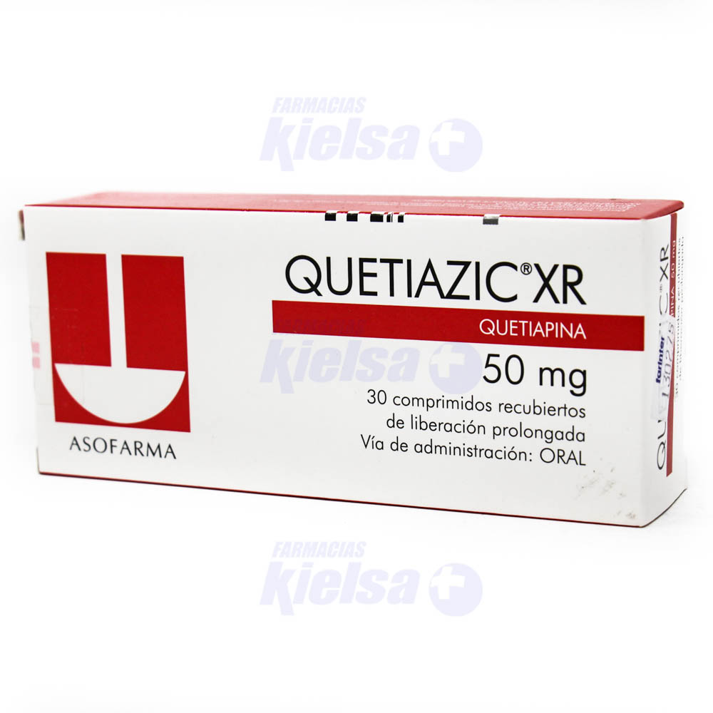 QUETIAZIC XR 50MG COMP X30