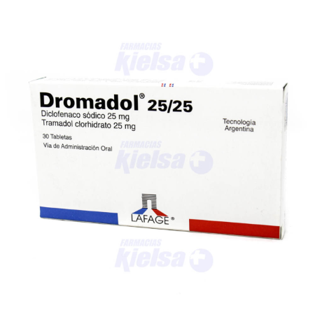 DROMADOL 25/25MG TAB X30