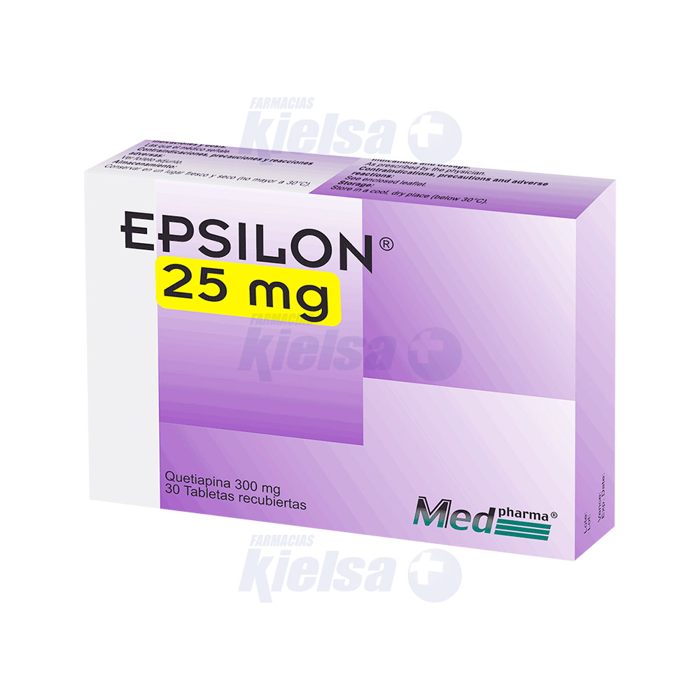 EPSILON 25MG TAB/REC X30
