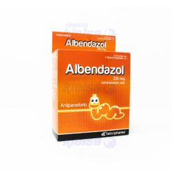 ALBENDAZOL 200MG UND X48
