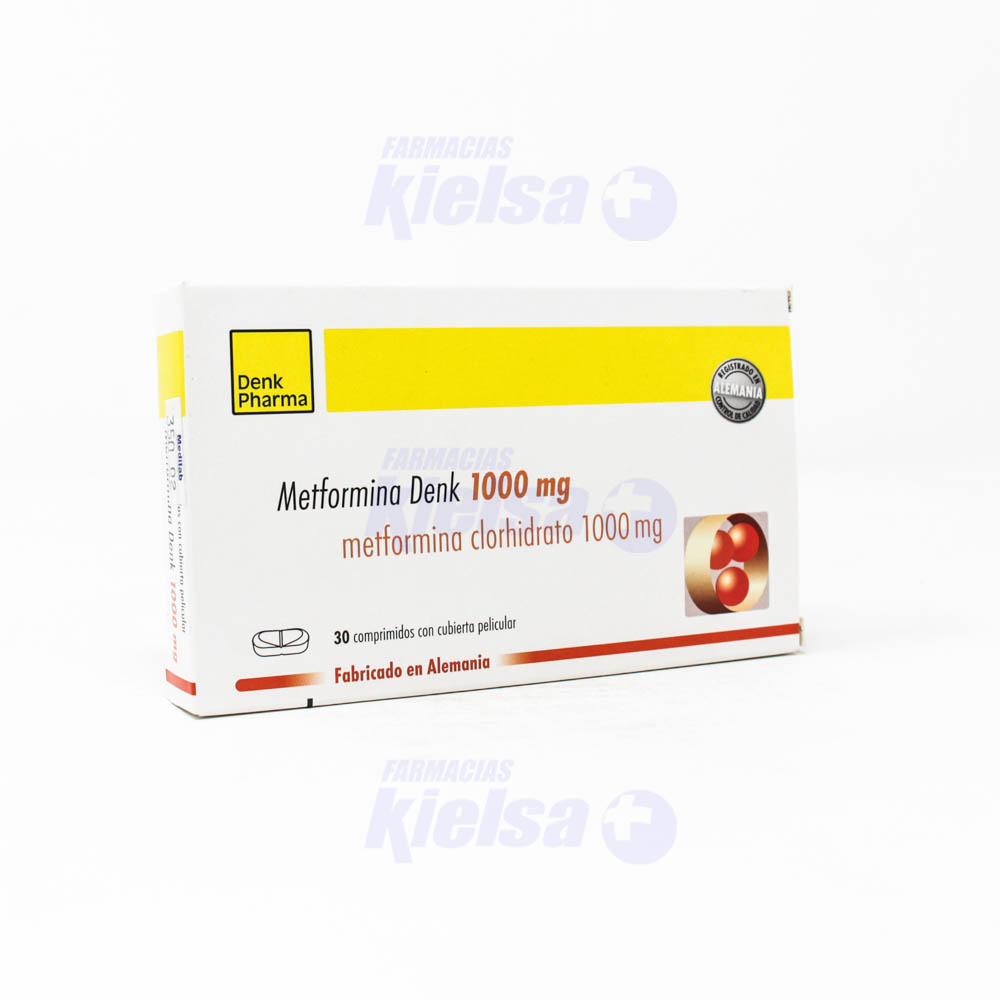 DENK METFORMINA 1000MG COMP X30