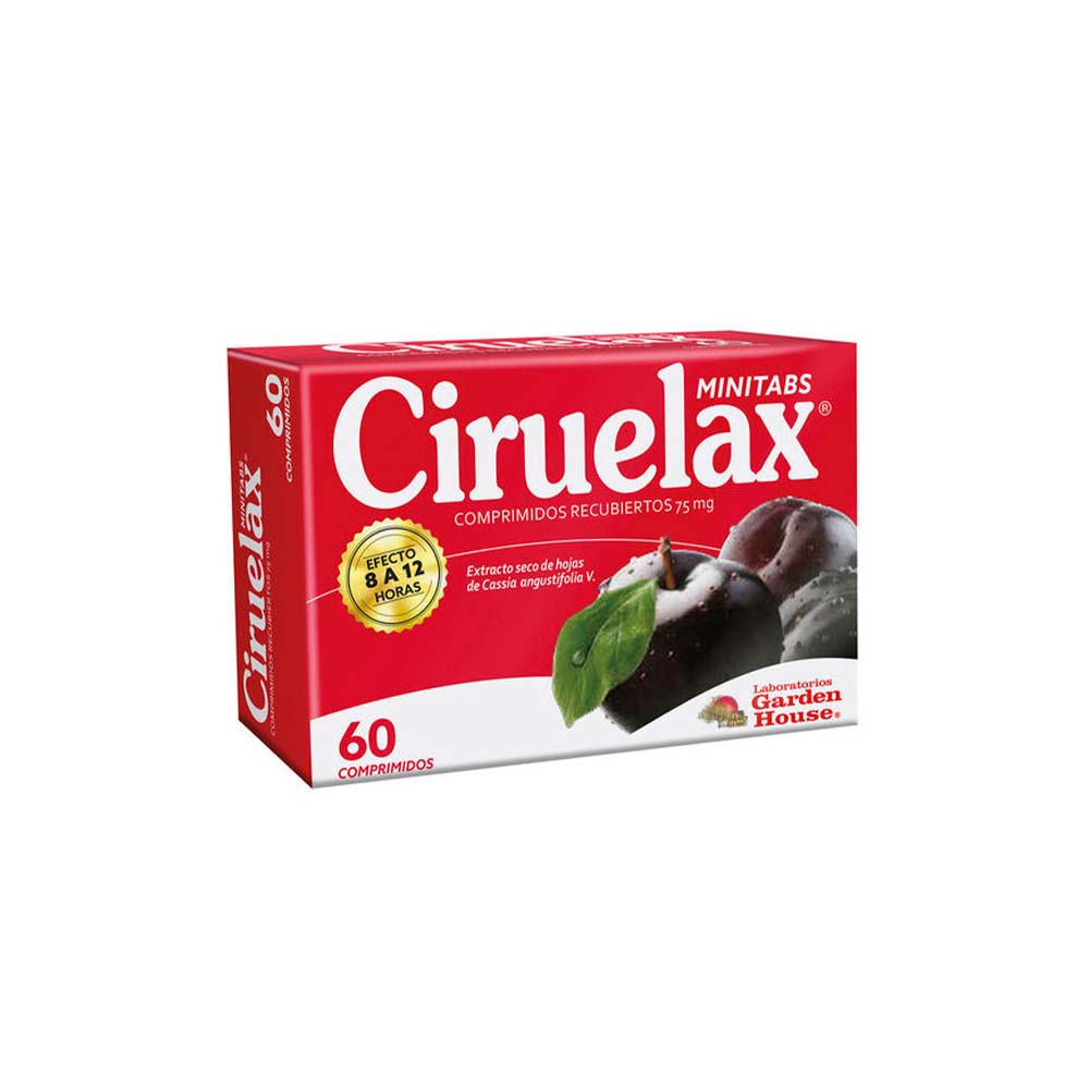 CIRUELAX MINITABS 75MG COMP X60