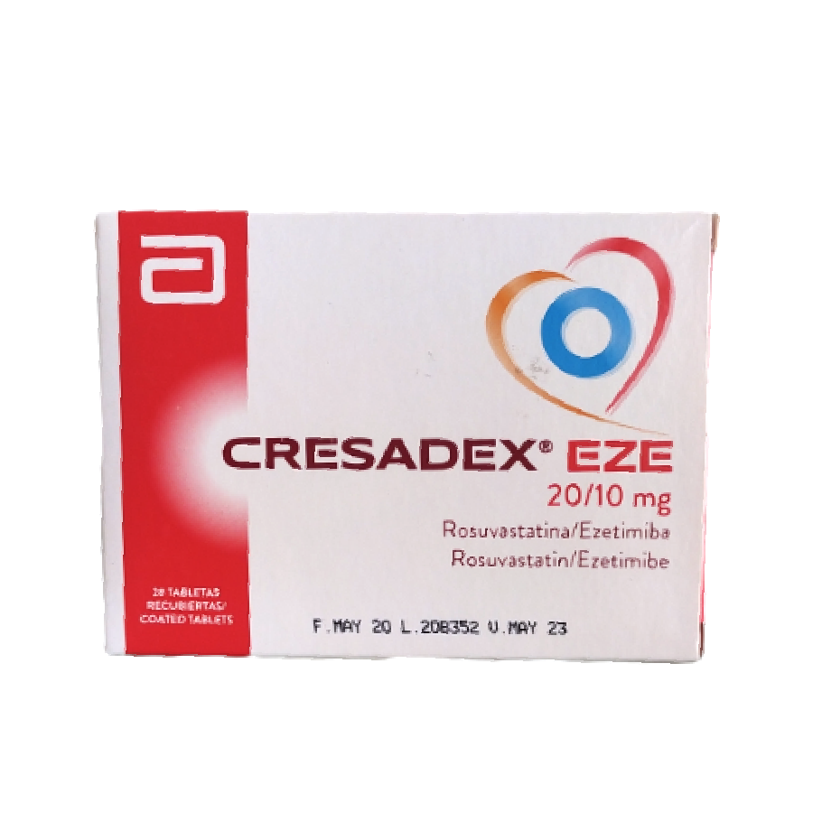 CRESADEX EZE 20MG/10MG TAB/REC X28