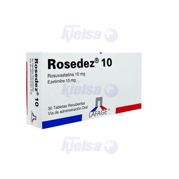 ROSEDEZ 10MG/10MG TAB/REC X30