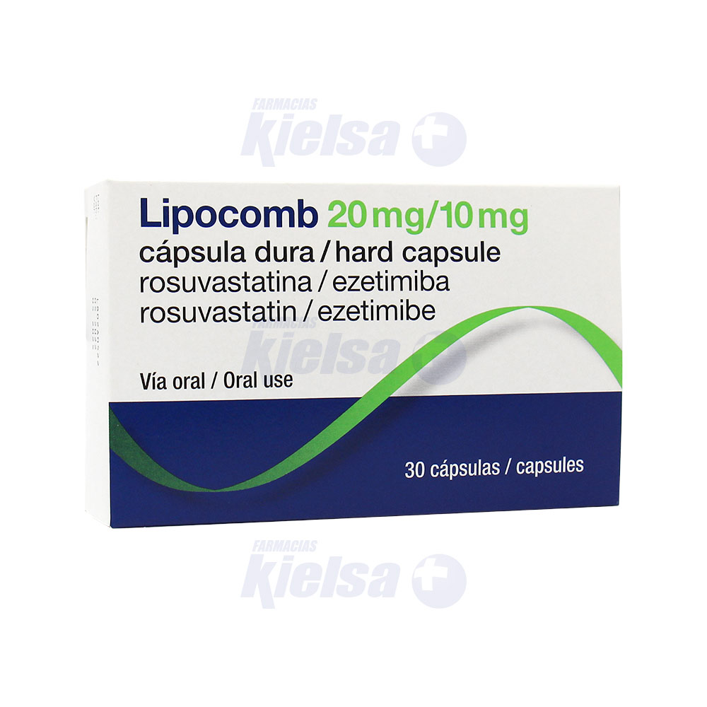 LIPOCOMB 20MG/10MG CAP X30