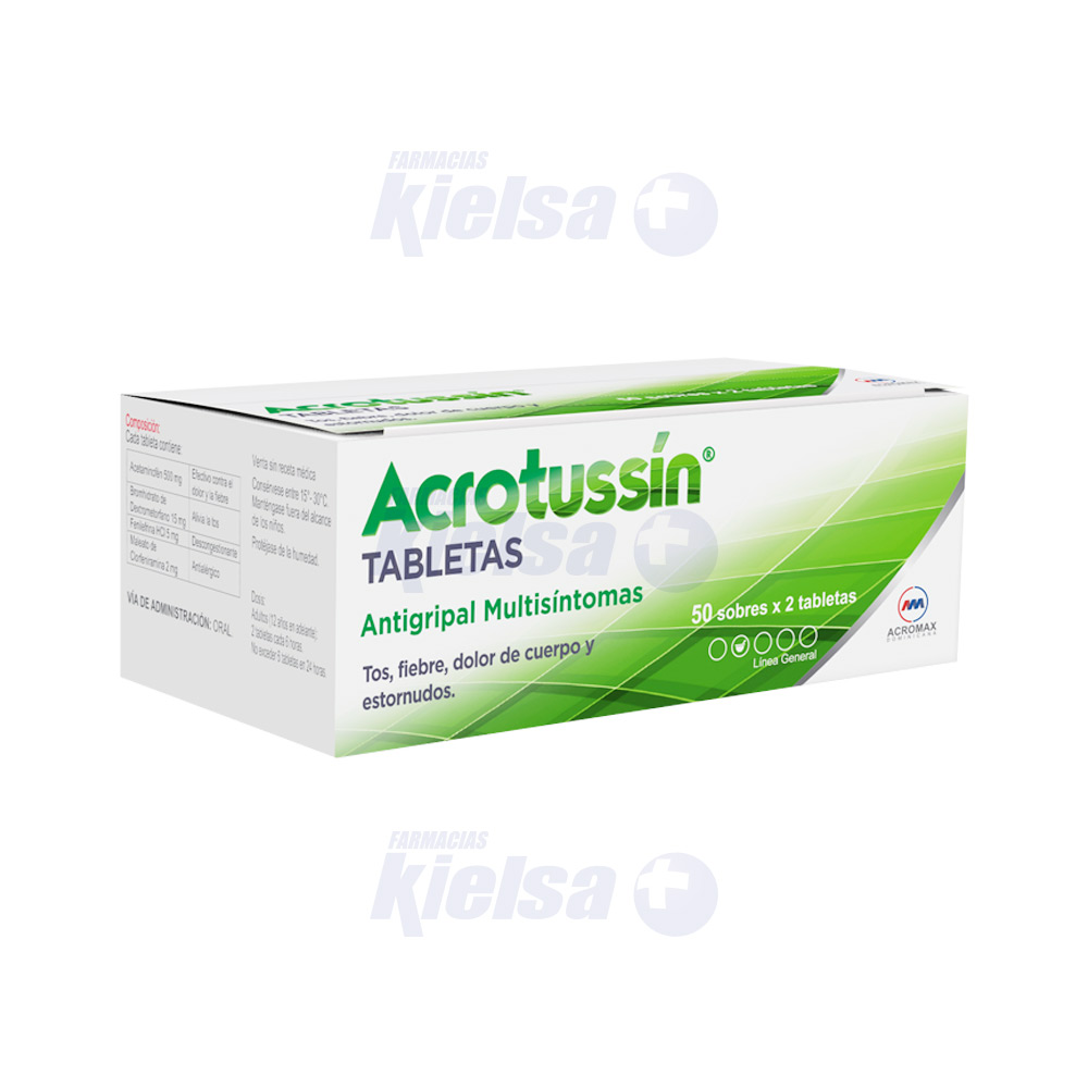 ACROTUSSIN SOB X50 TAB X2
