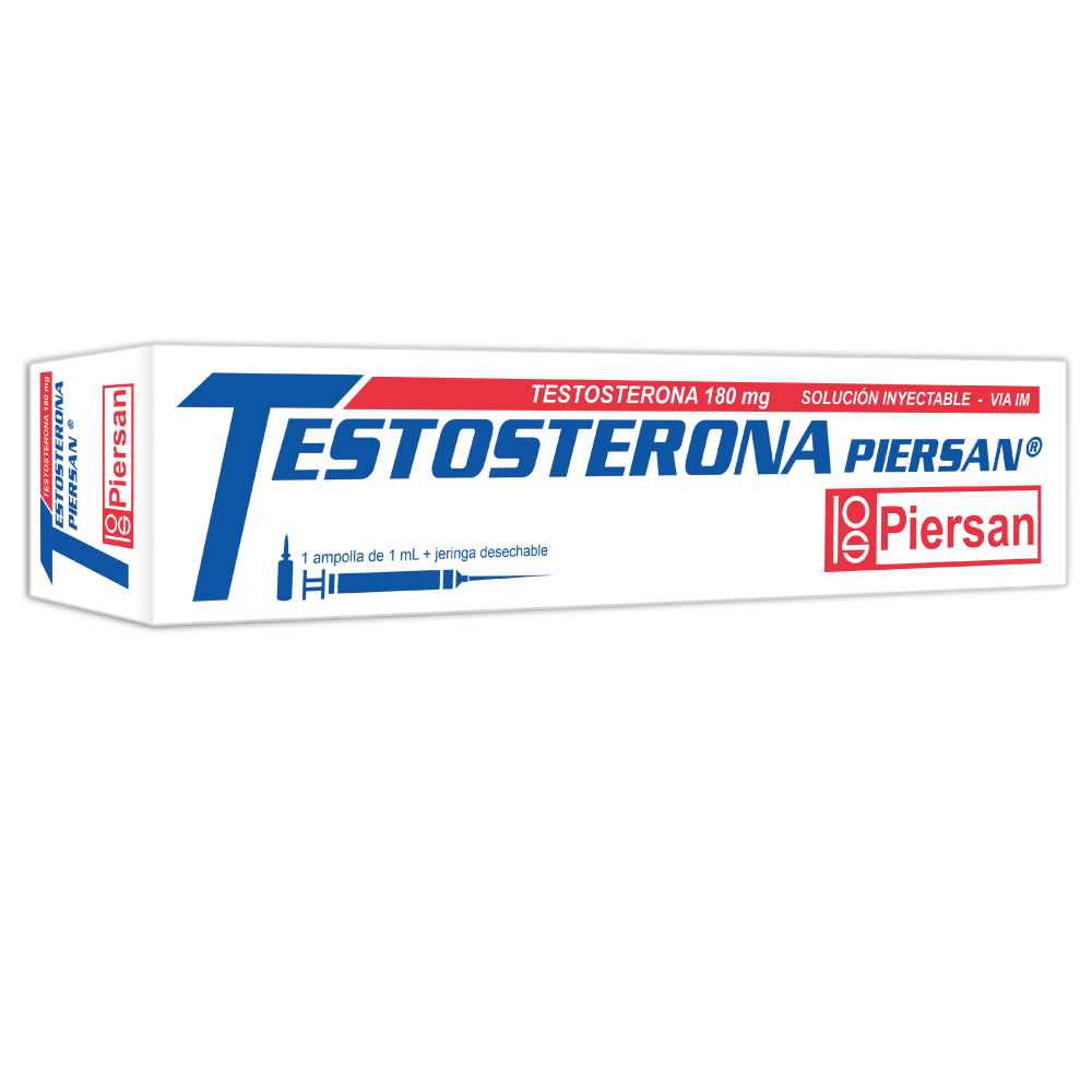 TESTOSTERONA 180MG SLN/IYN AMP X1