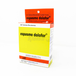 ESPASMO DOLOFOR 125/10MG TAB X200