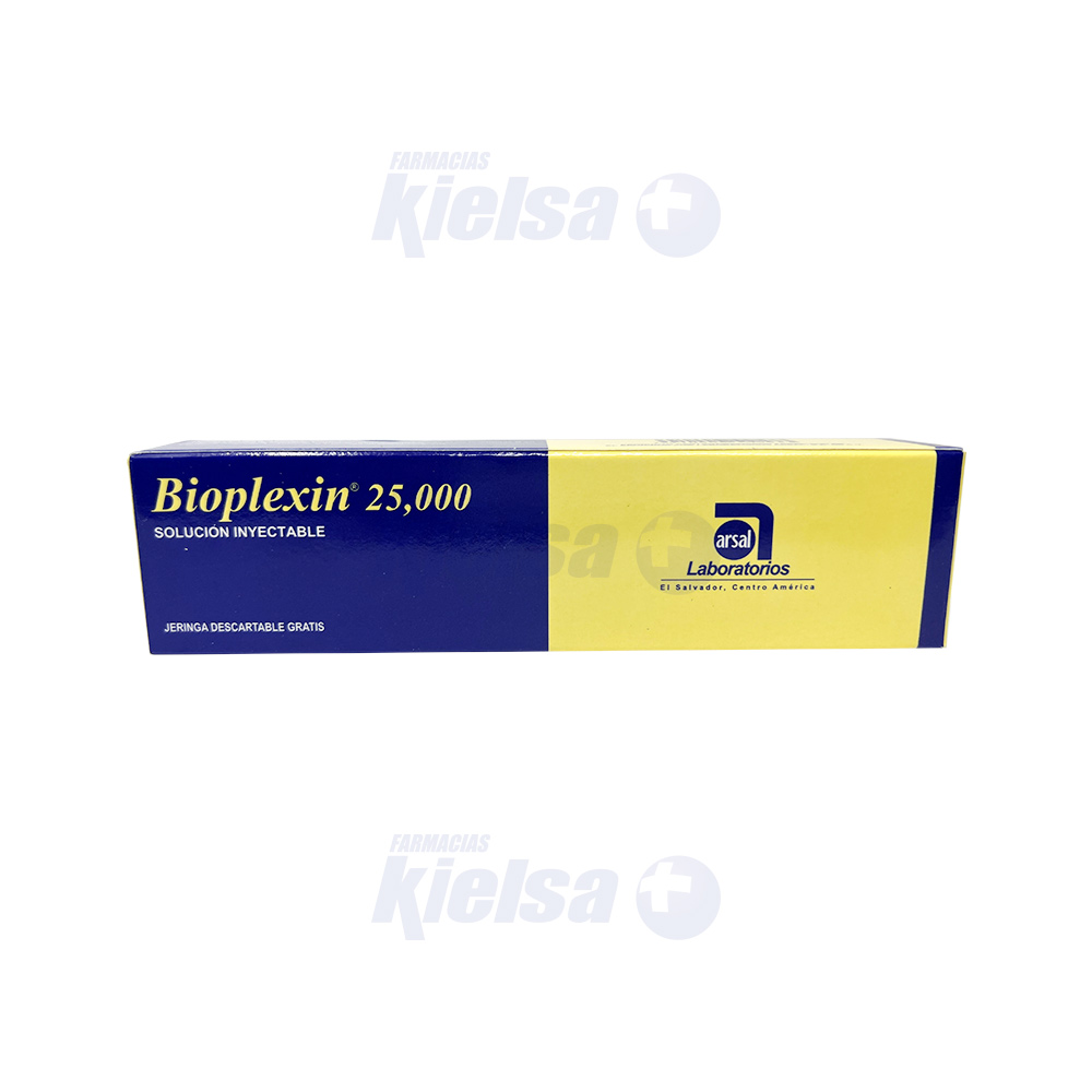 BIOPLEXIN 25000UI AMP/INY X1