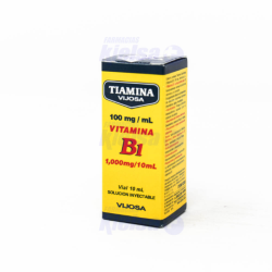 VIJOSA TIAMINA 100MG/ML SLN/INY 10ML