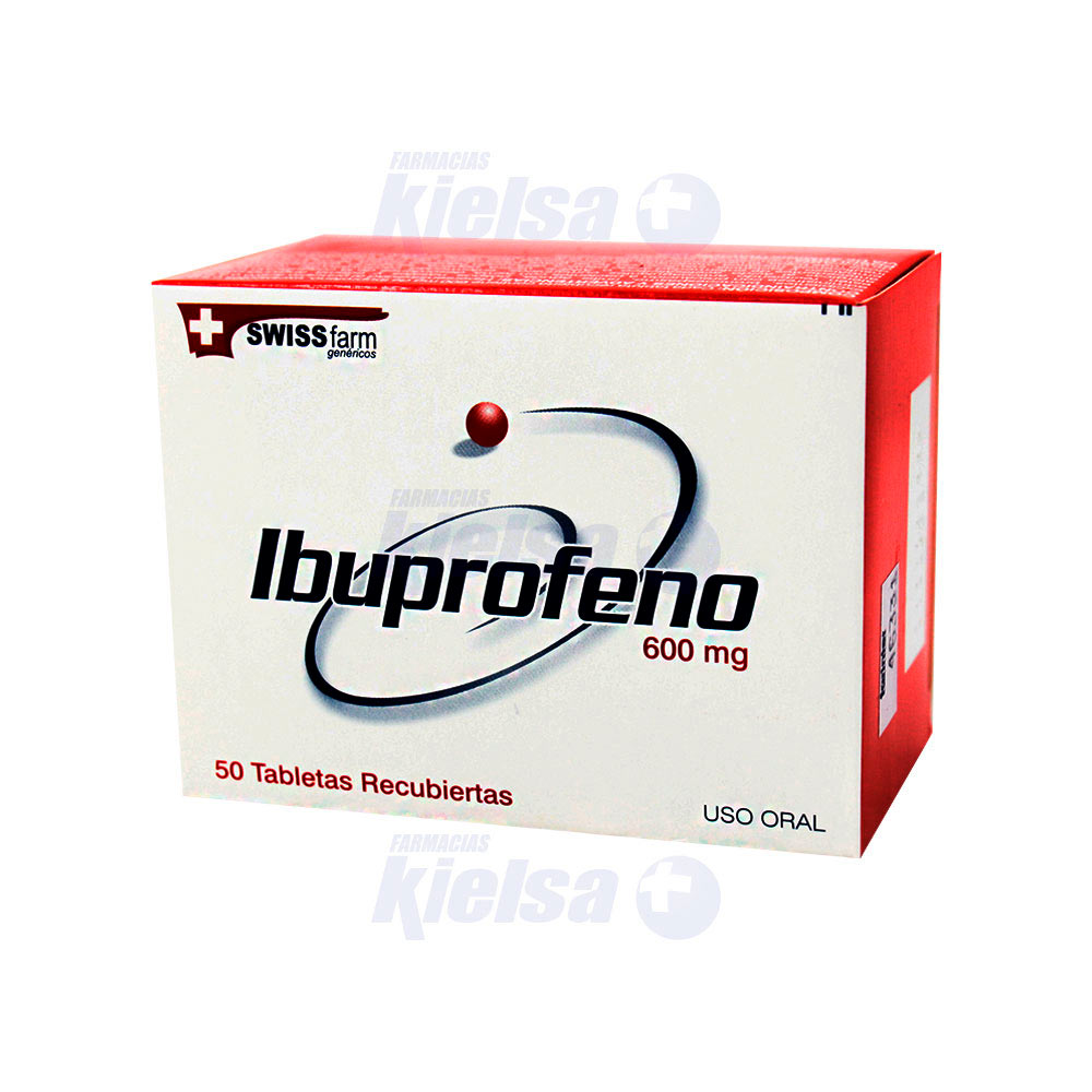 SWF IBUPROFENO 600MG TAB X50