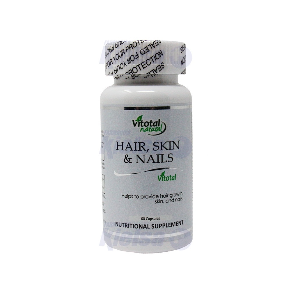 VITOTAL PELO PIEL Y UÑAS CAP X60