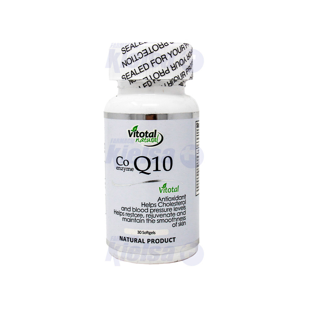 VITOTAL CO-ENZYMA Q10 CAP/GEL X30