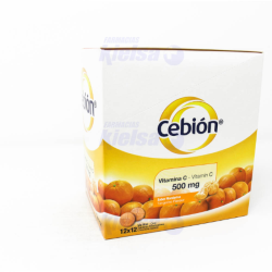 CEBION MANDA 500MG TAB/MAST X12