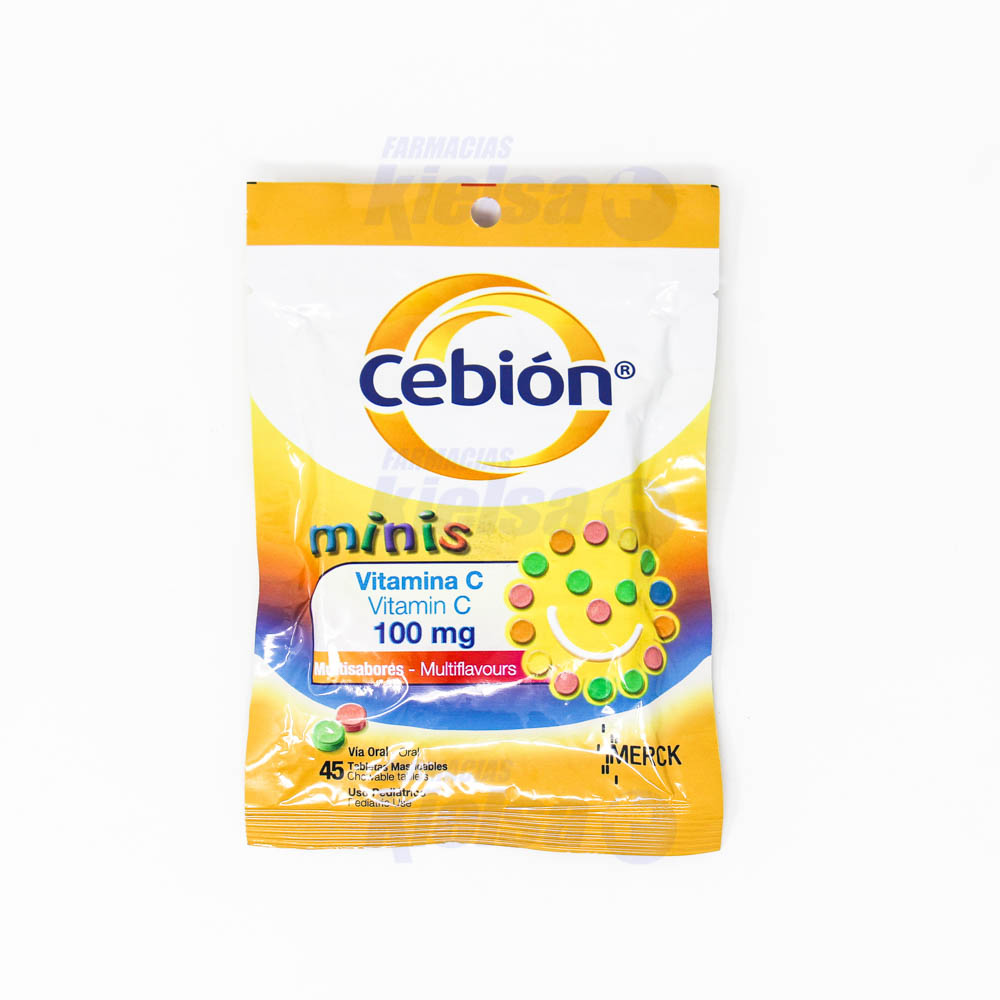 CEBION MINIS 100MG TAB/MAST X45