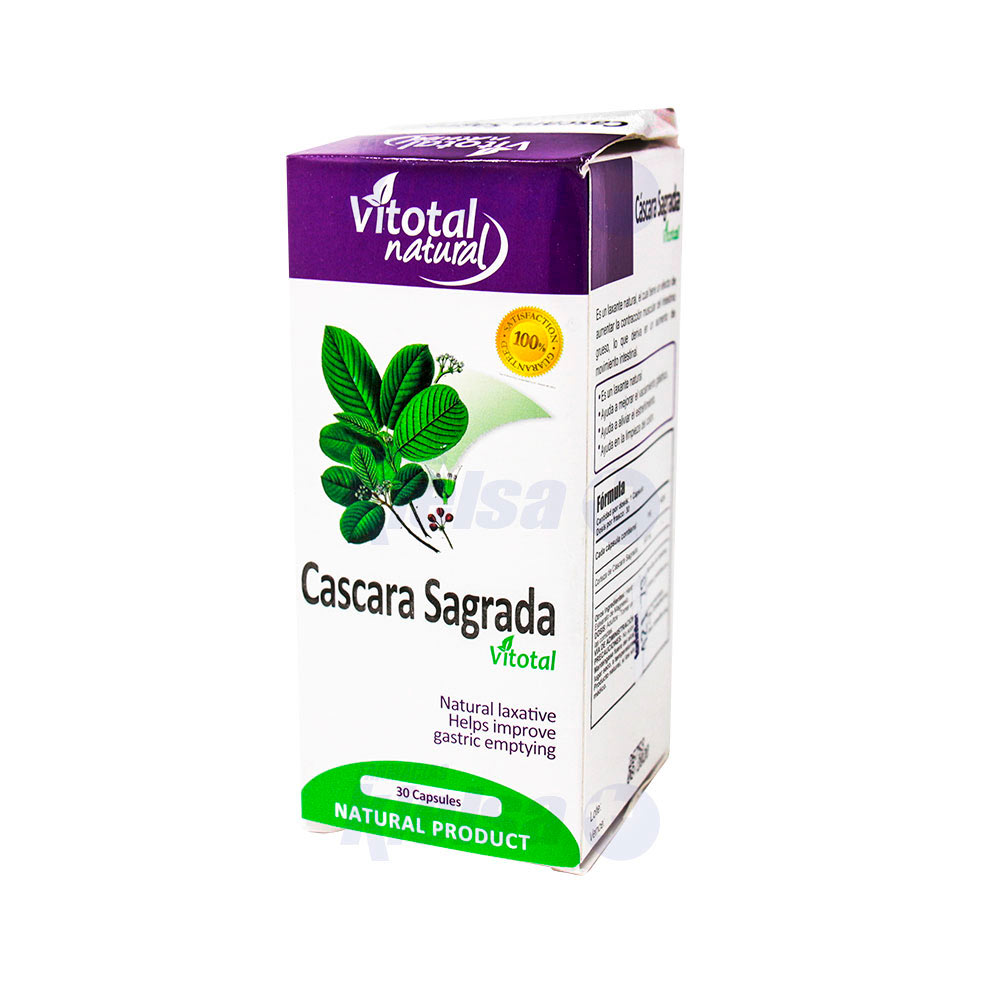 VITOTAL CASCARA SAGRADA CAP X30
