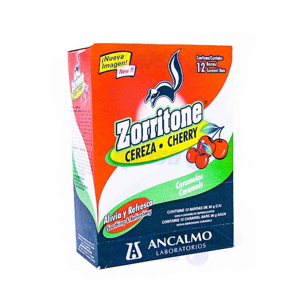 ZORRITONE CEREZA BAR X12