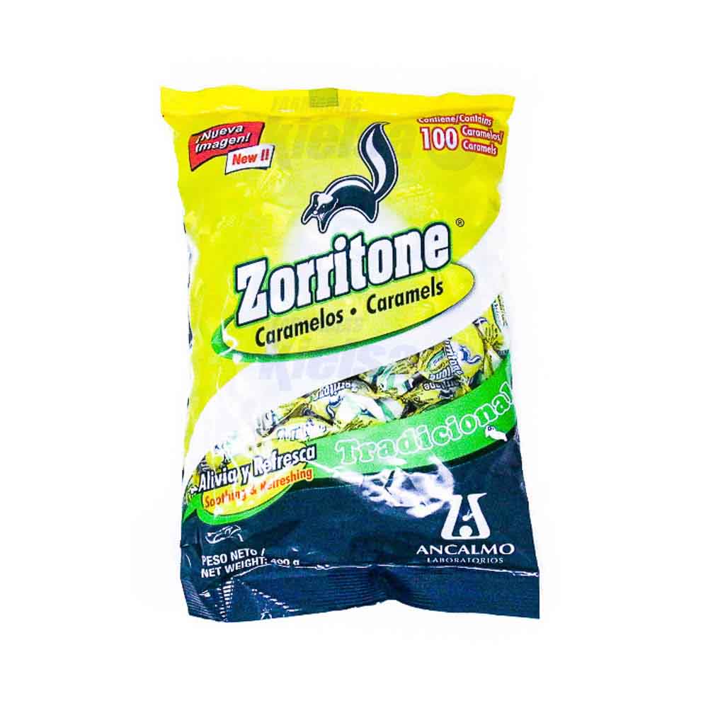 ZORRITONE CARAMELOS X100