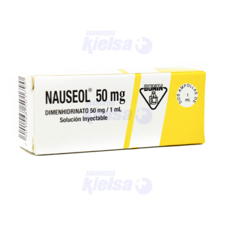 NAUSEOL 50MG AMP/INY X2