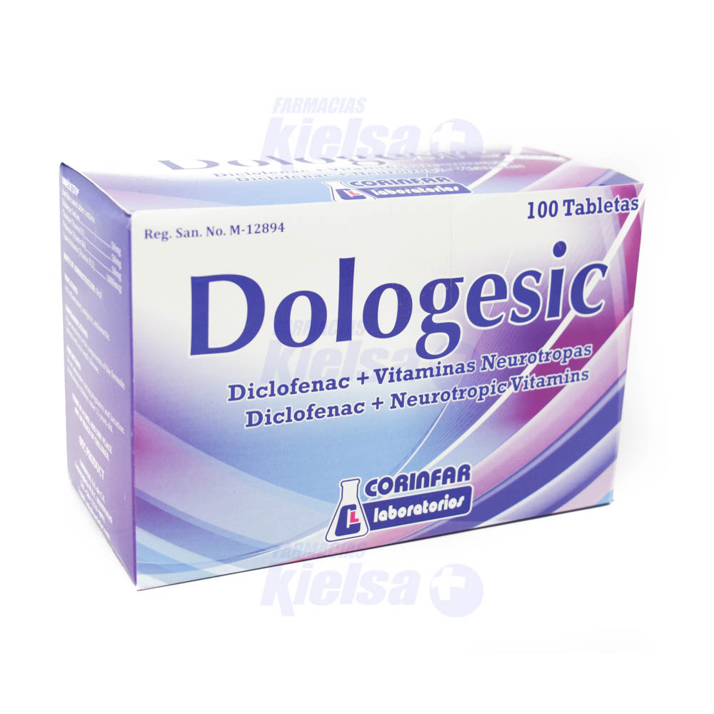 DOLOGESIC TAB X100