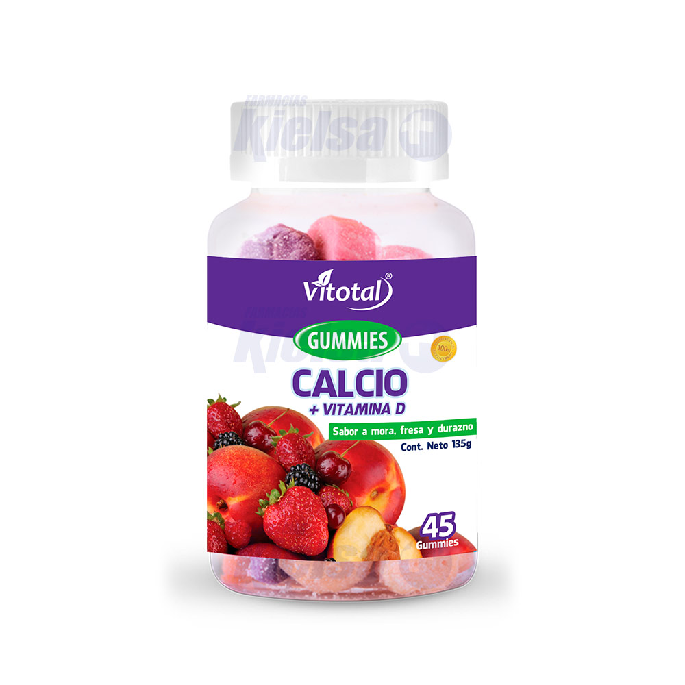 VITOTAL GUMMIES CALCIO + VIT D X45