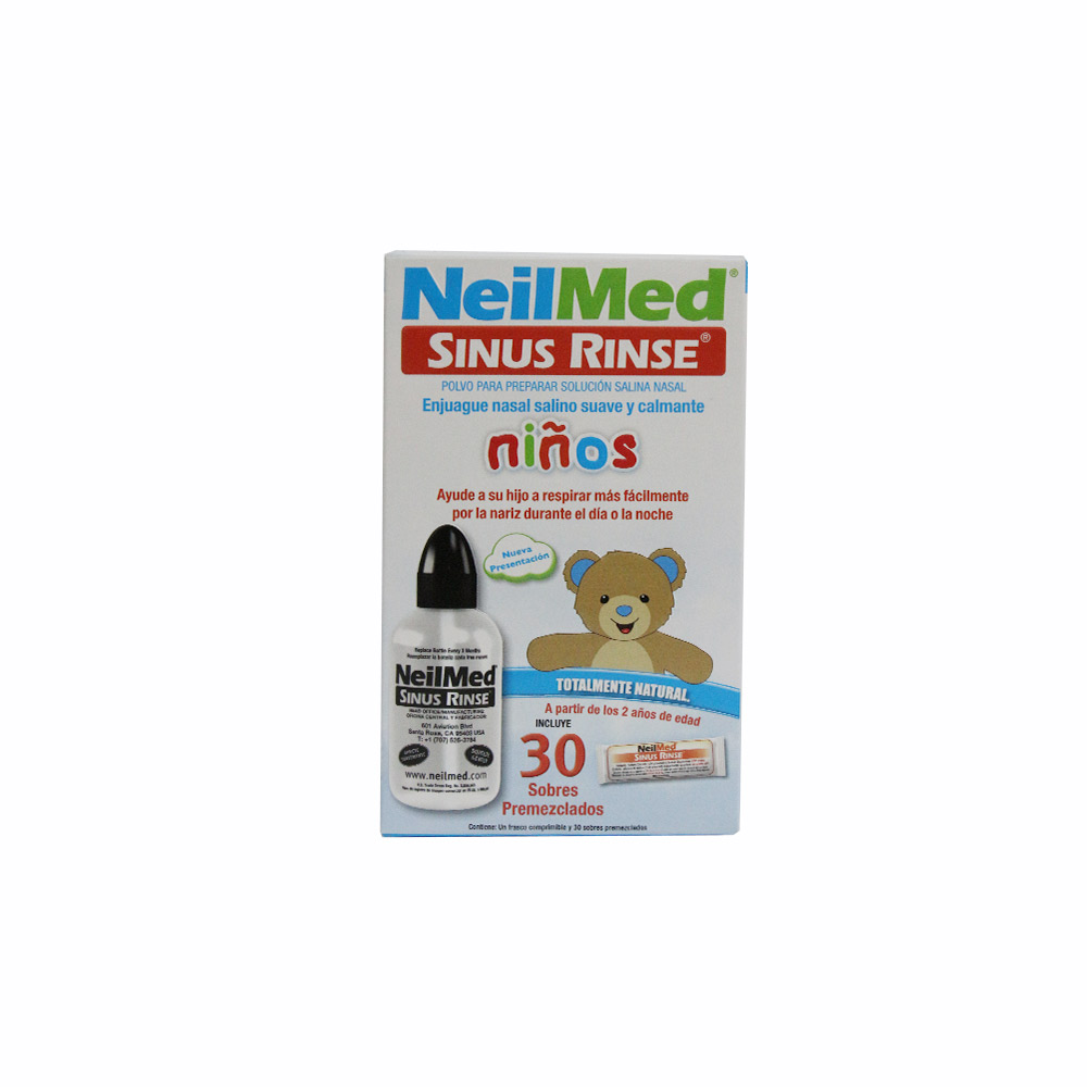 SINUS RINSE PED 120ML+30 SOB KIT