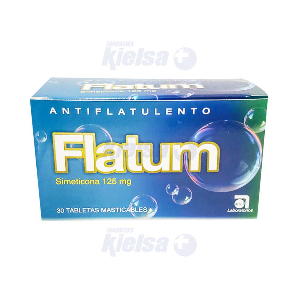 FLATUM 125MG TAB/MAST X30